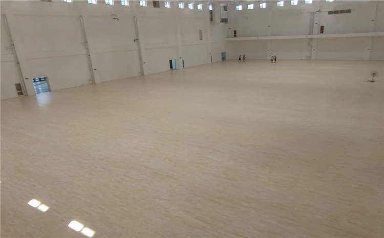 楓樺木運動體育地板雙層龍骨結構