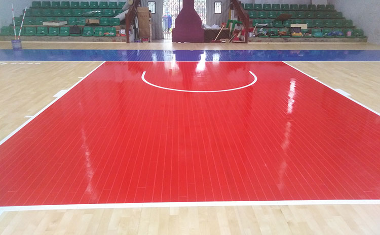 拼接板籃球運動地板批發**