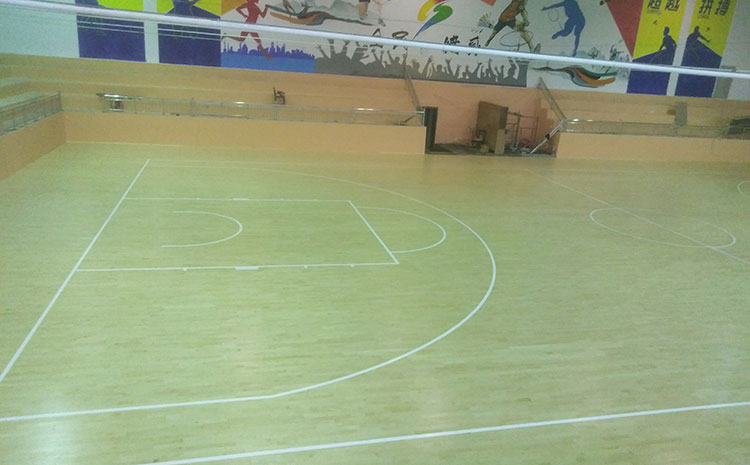 學校舞臺運動木地板怎么維修?