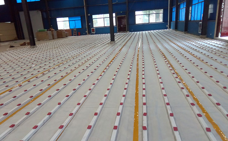 22厚體育館實木地板主輔龍骨結(jié)構(gòu)