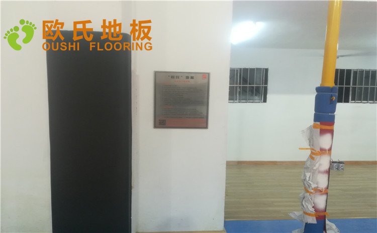 江西南昌赤練排球館木地板項目