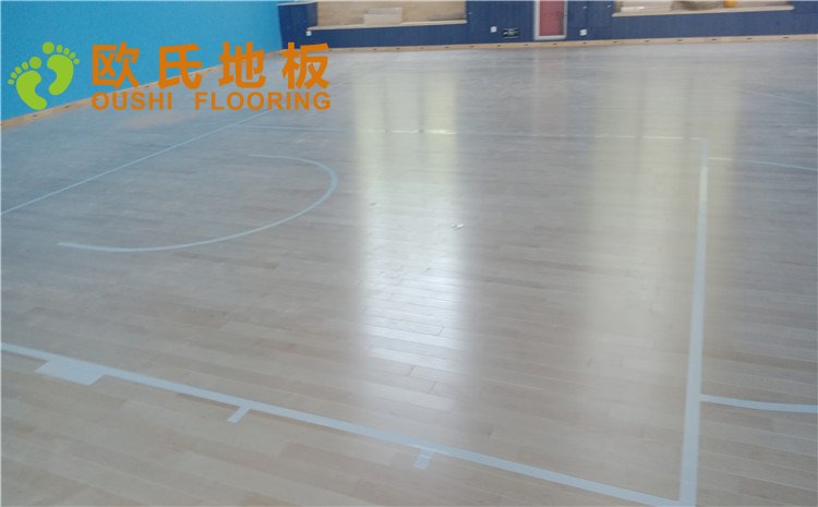 北京順義供電局籃球館木地板項目